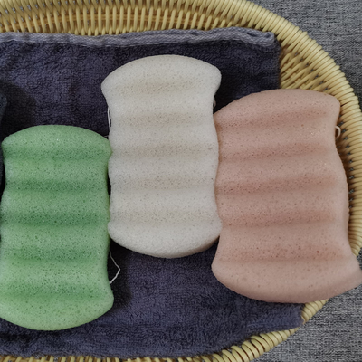 Gentle BSCI Konjac Body Sponge Eco Friendly Exfoliating Massage Sponge